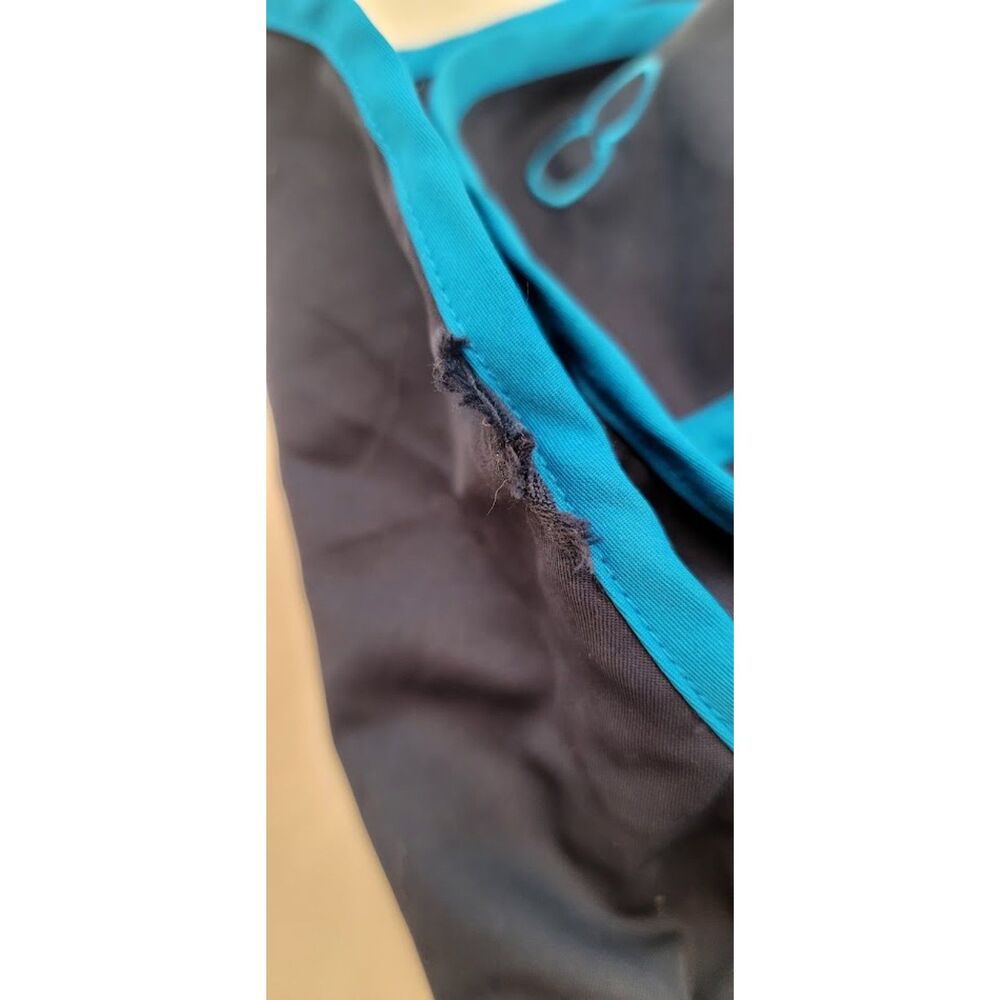 2EROS Navy Blue Swim Shorts Built-In Liner Pockets Gay Resort Pool Party Sz. M - Picture 4 of 5
